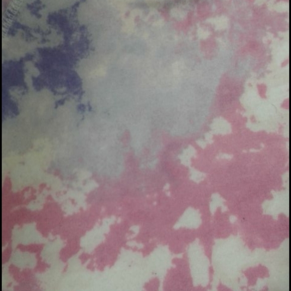 Pink, purple, white Ardene hoodie (tie-dye?) - Picture 4 of 6